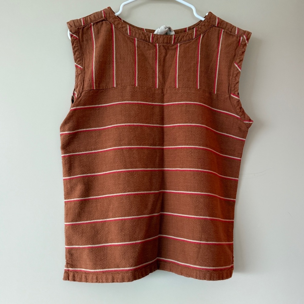 Ace & Jig Calla Top in Cognac, size medium
